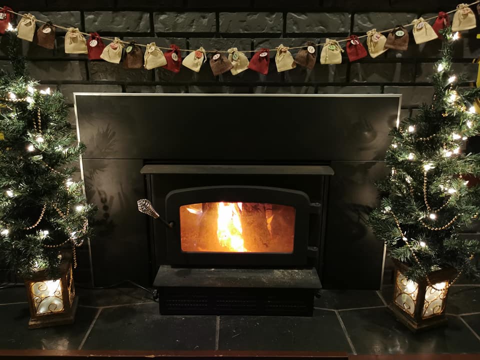 fireplace advent Paint Advent Calendar - Image 3