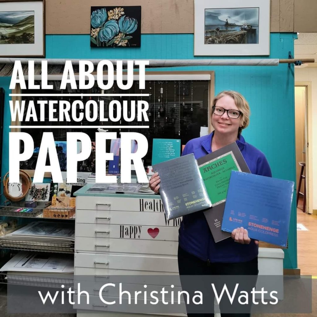 learn about watercolour paper