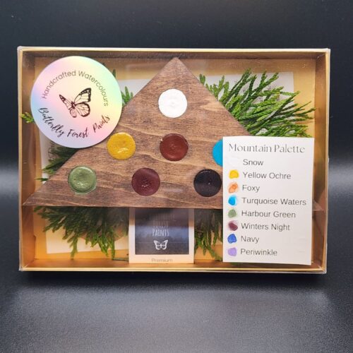 mountain watercolour paint set